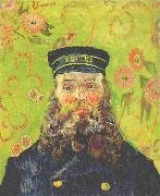 Vincent Van Gogh Joseph-Etienne Roulin painting